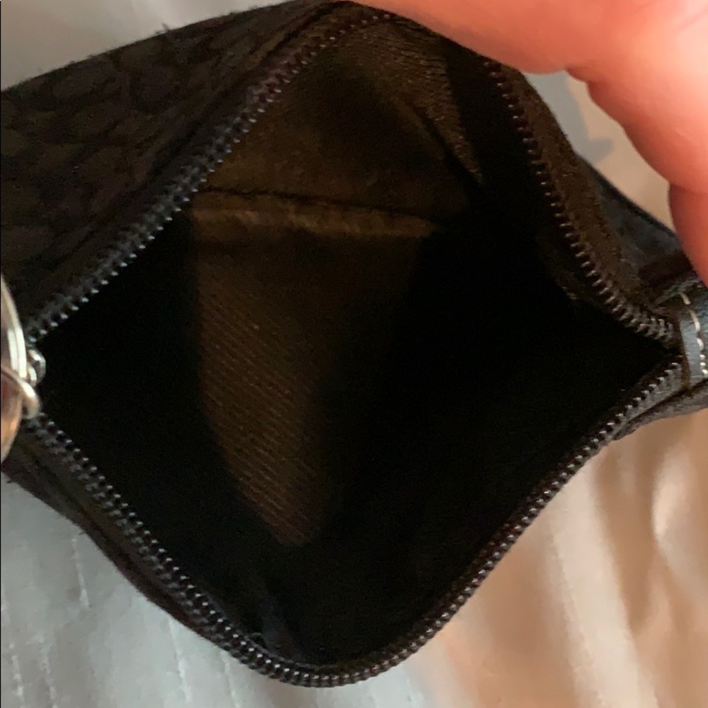 πHPπ Black Coach Wristlet - Picture 3 of 6